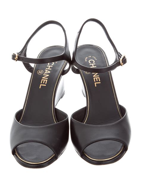 chanel flat sandals 2018|chanel wedge sandals 2022.